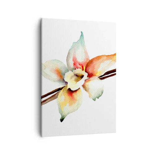 Quadro em tela - Doçura derramada com tinta - 50x70 cm