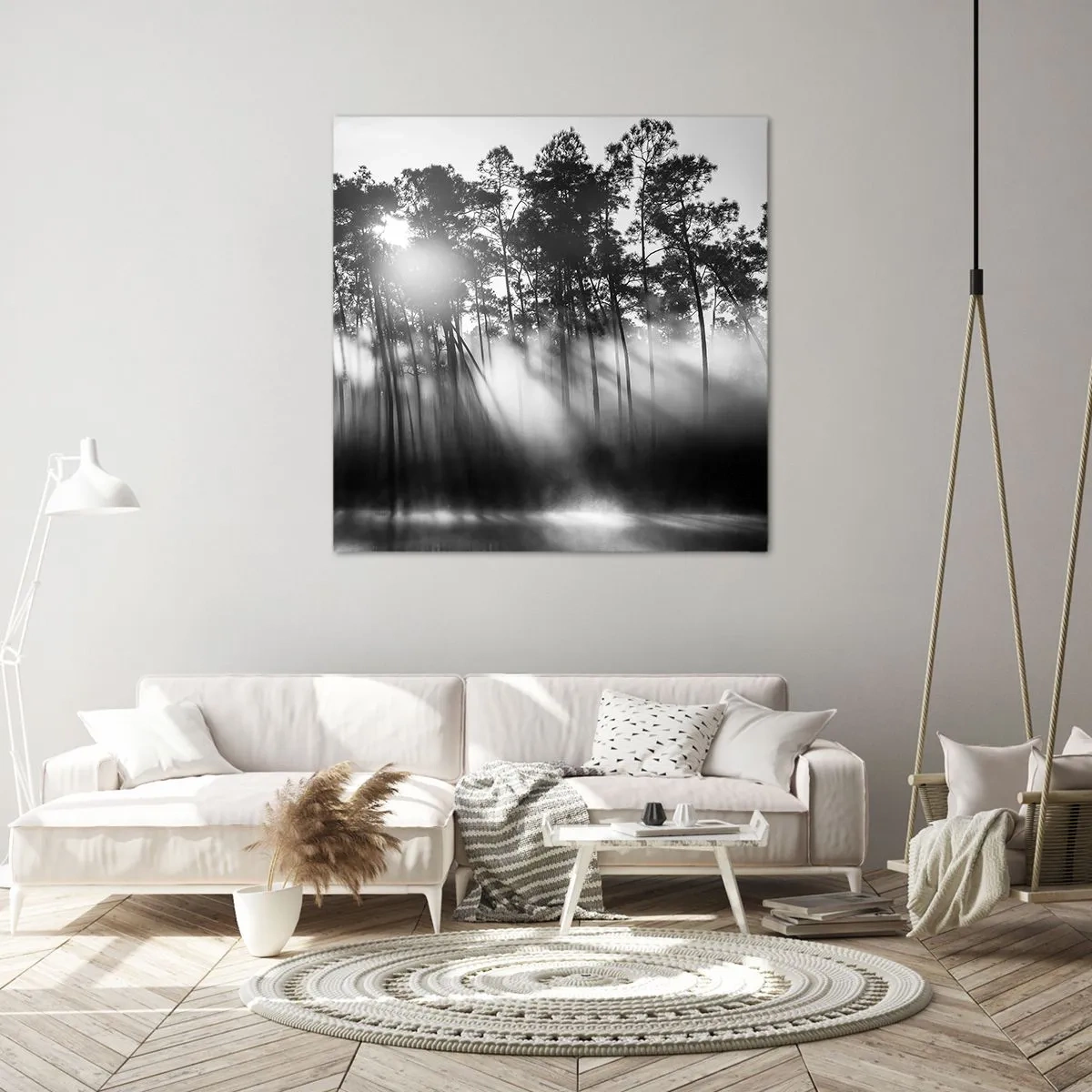 Quadro em tela - O sol imparável - 40x40 cm