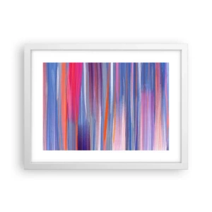 Pôster em moldura branca - Ascensão - 40x30 cm