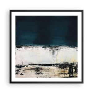 Pôster com moldura preta - Composição horizontal - 60x60 cm
