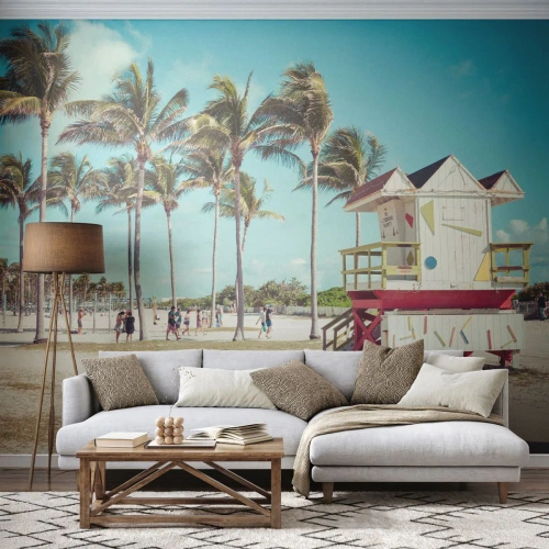 Papel de Parede Standard Eco - Um belo dia pela frente - Paisagem, Praia, Flórida - 150x105 cm