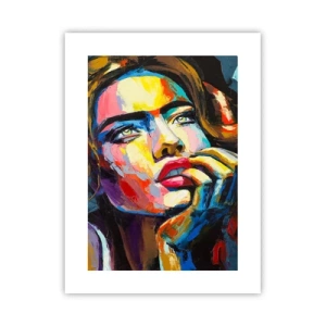 Pôster - Sonhos como pássaros voando no céu - 30x40 cm