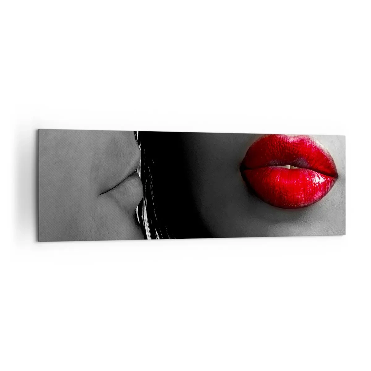 Quadro em tela - Cara a cara  - 160x50 cm