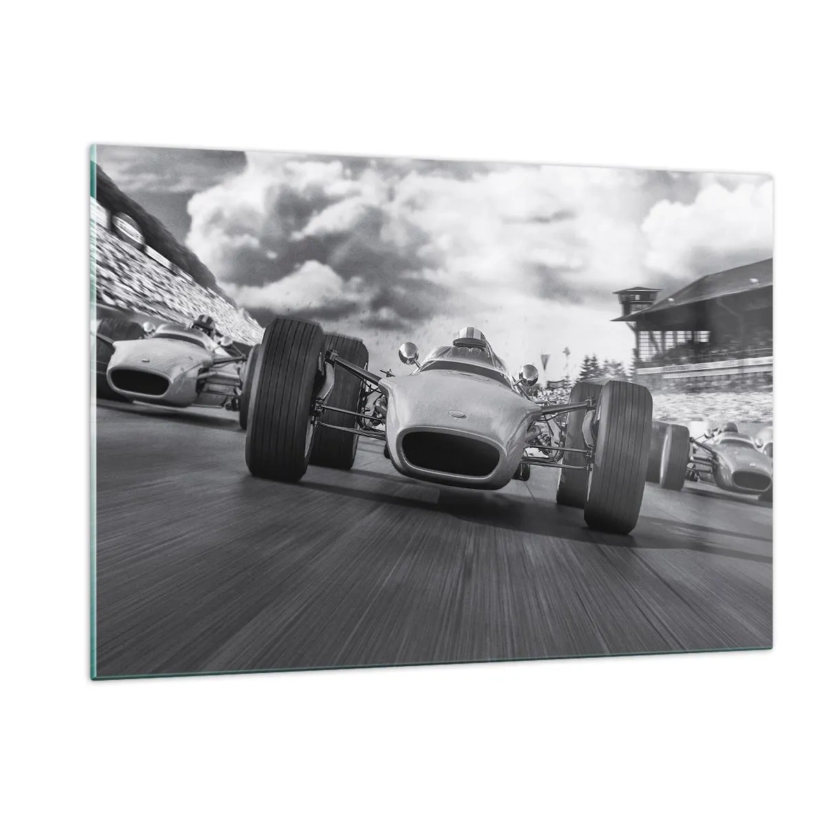 Quadro em vidro - O ronco do motor - 120x80 cm