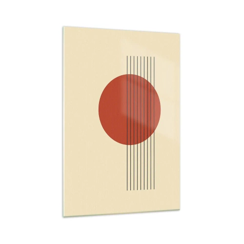 Quadro em vidro - Em círculo e mais além - 70x100 cm