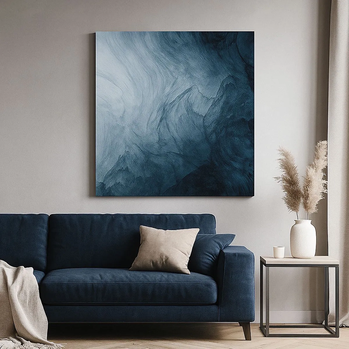 Quadro em tela - Nas profundezas - 30x30 cm