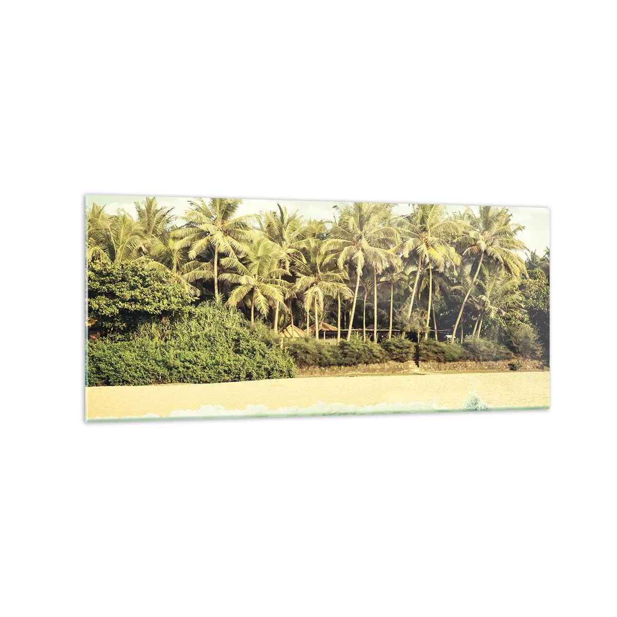 Quadro em vidro - Ou talvez aqui? - 120x50 cm