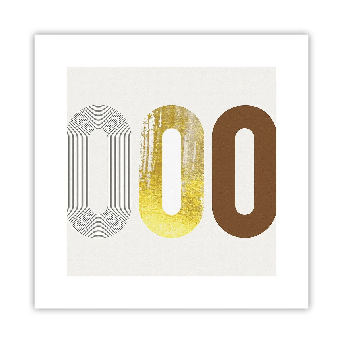 Pôster - Uuu! - 30x30 cm