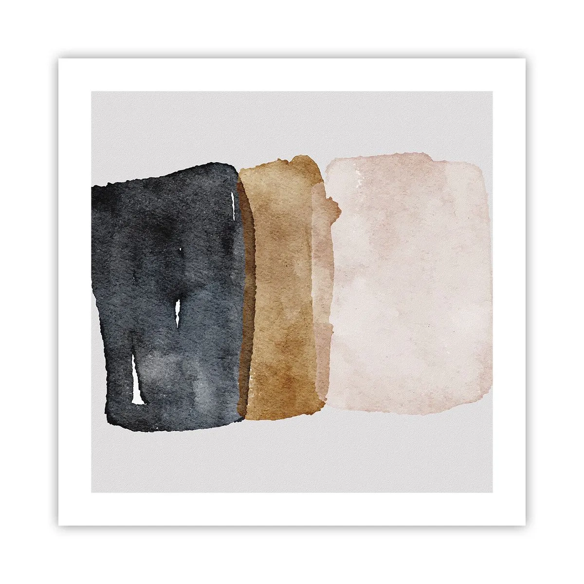 Pôster - Composição das cores da terra - 50x50 cm