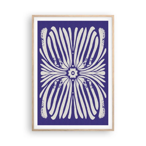 Pôster com moldura de carvalho claro - Inspirações étnicas - 70x100 cm