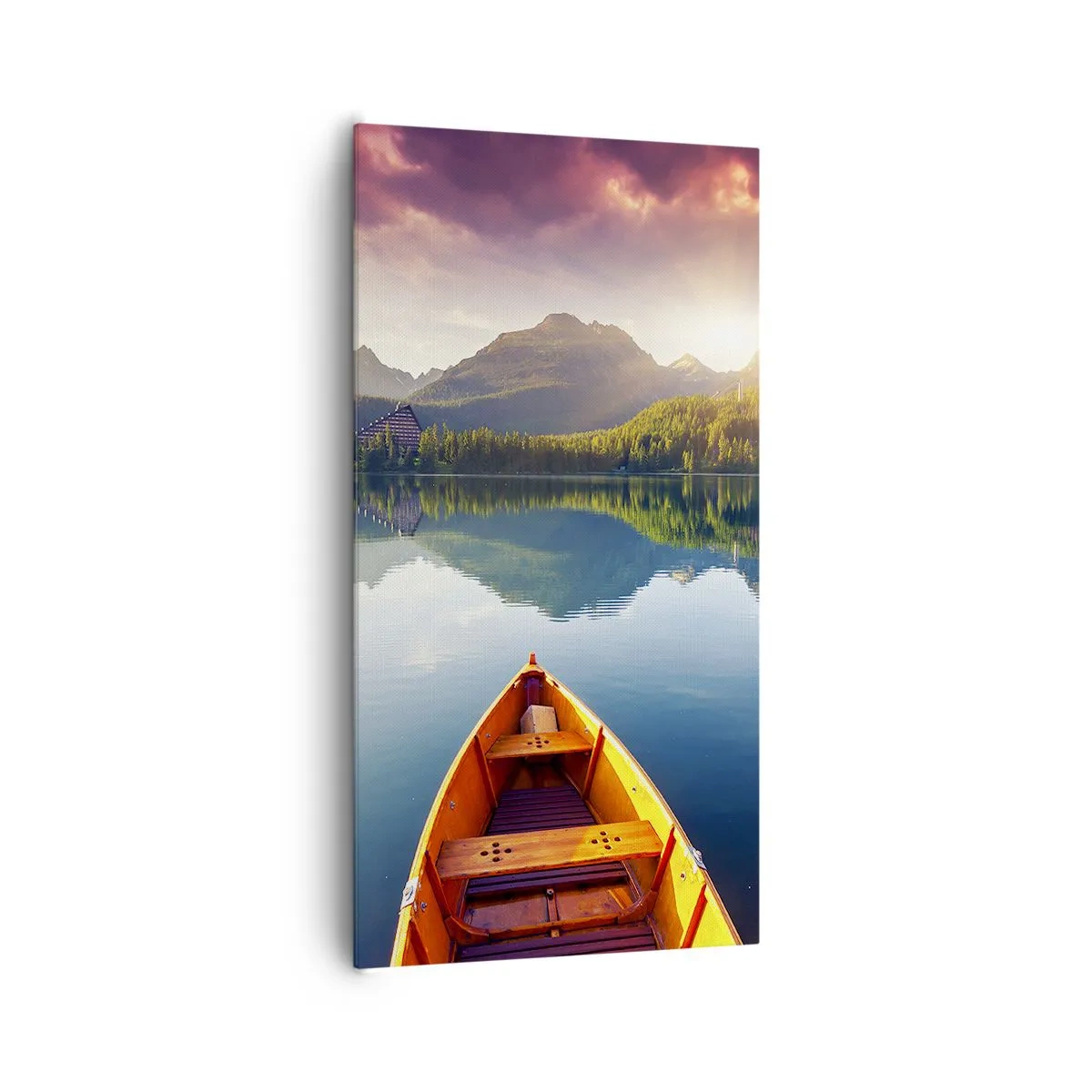 Quadro em tela - Nada contra a natureza - 65x120 cm