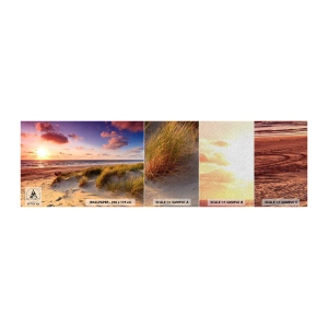 Amostra de papel de parede Premium Sand - Ar com cheiro de verão - Paisagem, Praia, Duna - 100x30 cm