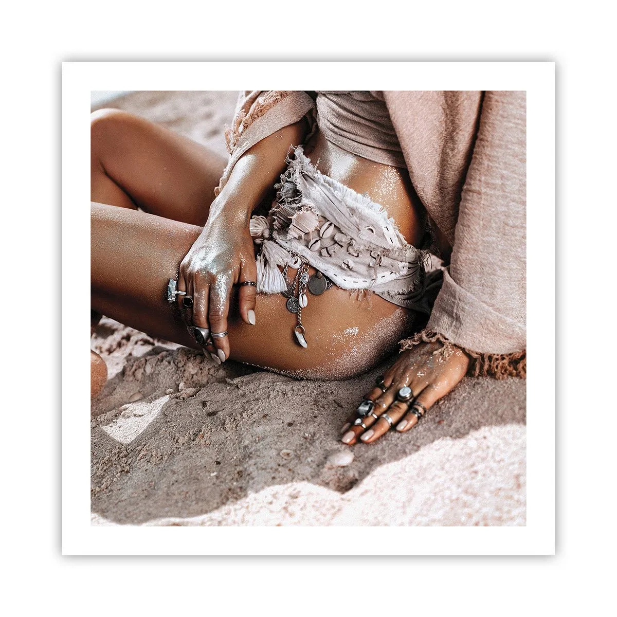 Pôster - Expulsa pelas ondas? - 60x60 cm