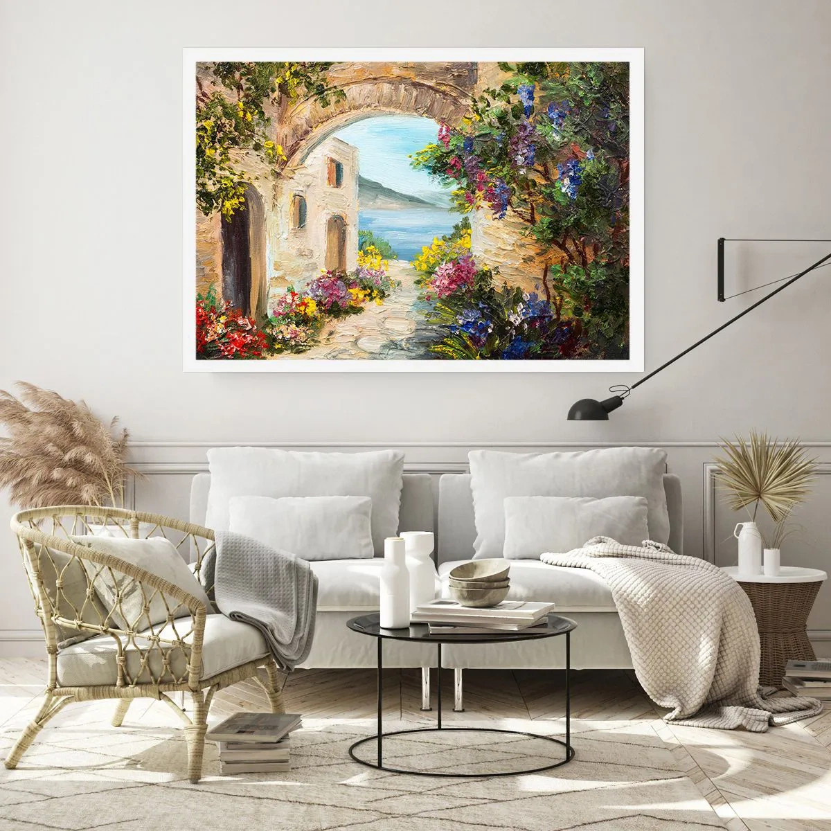 Pôster - O encanto da província costeira - 91x61 cm