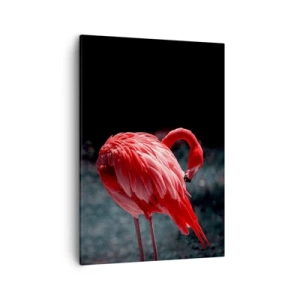 Quadro em tela - Poema carmesim da natureza - 50x70 cm