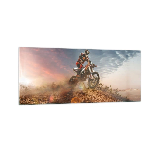 Quadro em vidro - Pela vitória - 100x40 cm