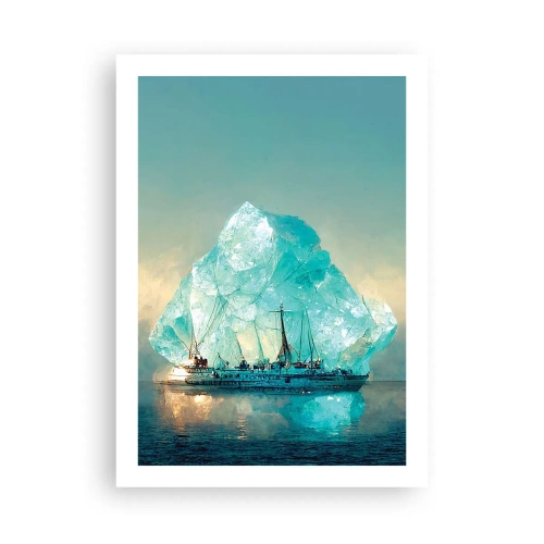 Pôster - Diamante Ártico - 50x70 cm