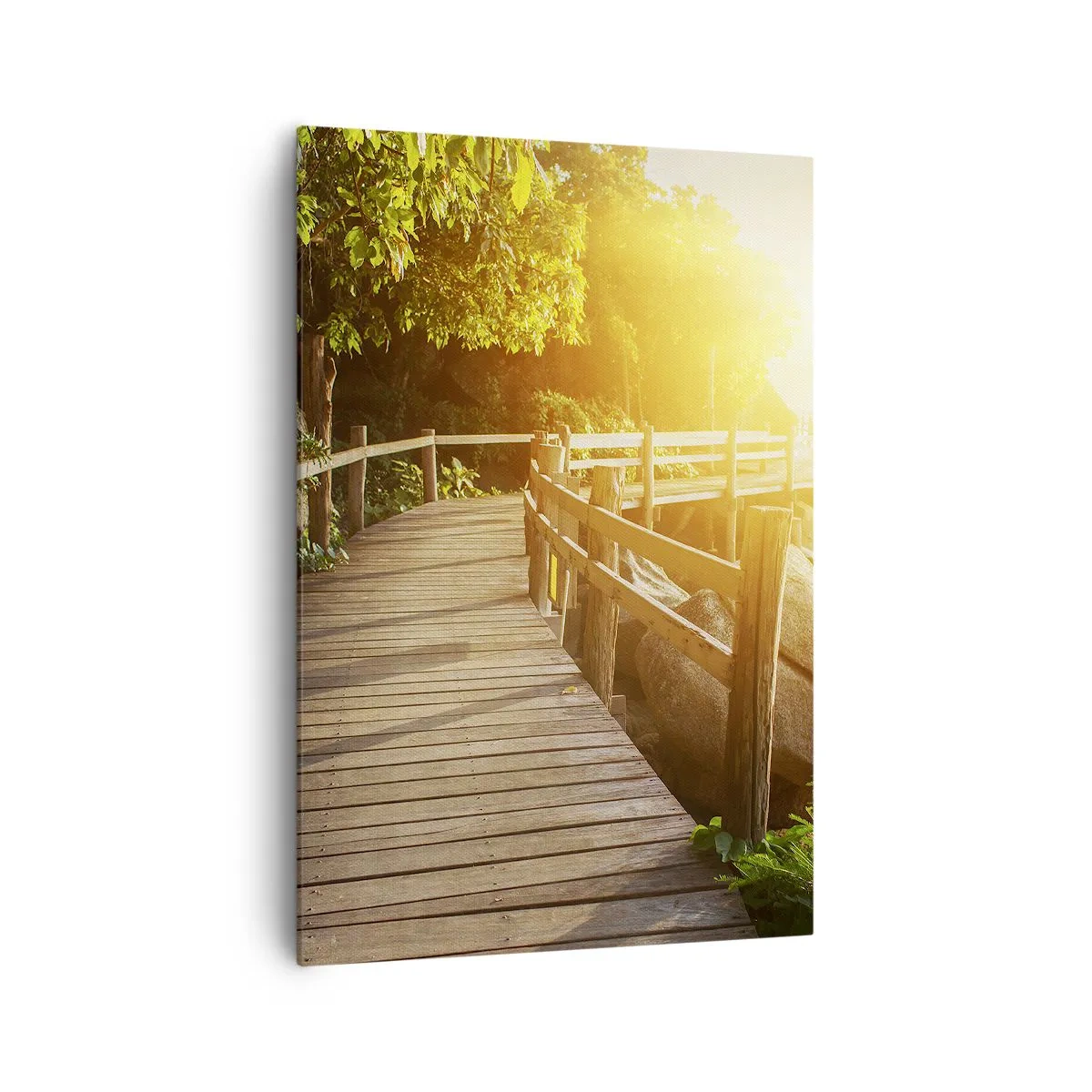 Quadro em tela - Mais uma curva, mais milagres - 70x100 cm