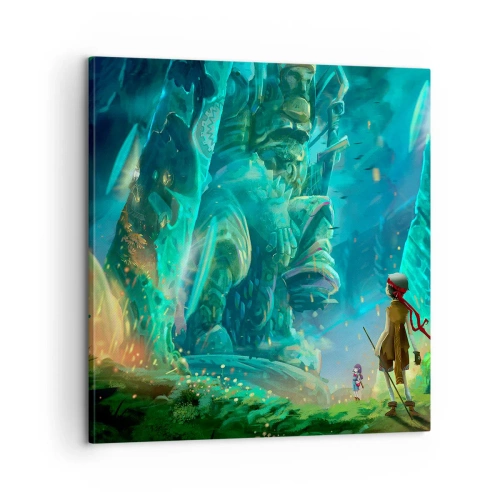 Quadro em tela - Do Grande Livro de Contos de Fadas - 60x60 cm