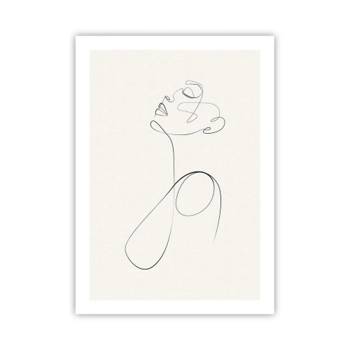 Pôster - Enrolada em sonhos - 50x70 cm