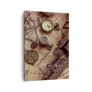 Quadro em tela - A aventura nos chama - 50x70 cm