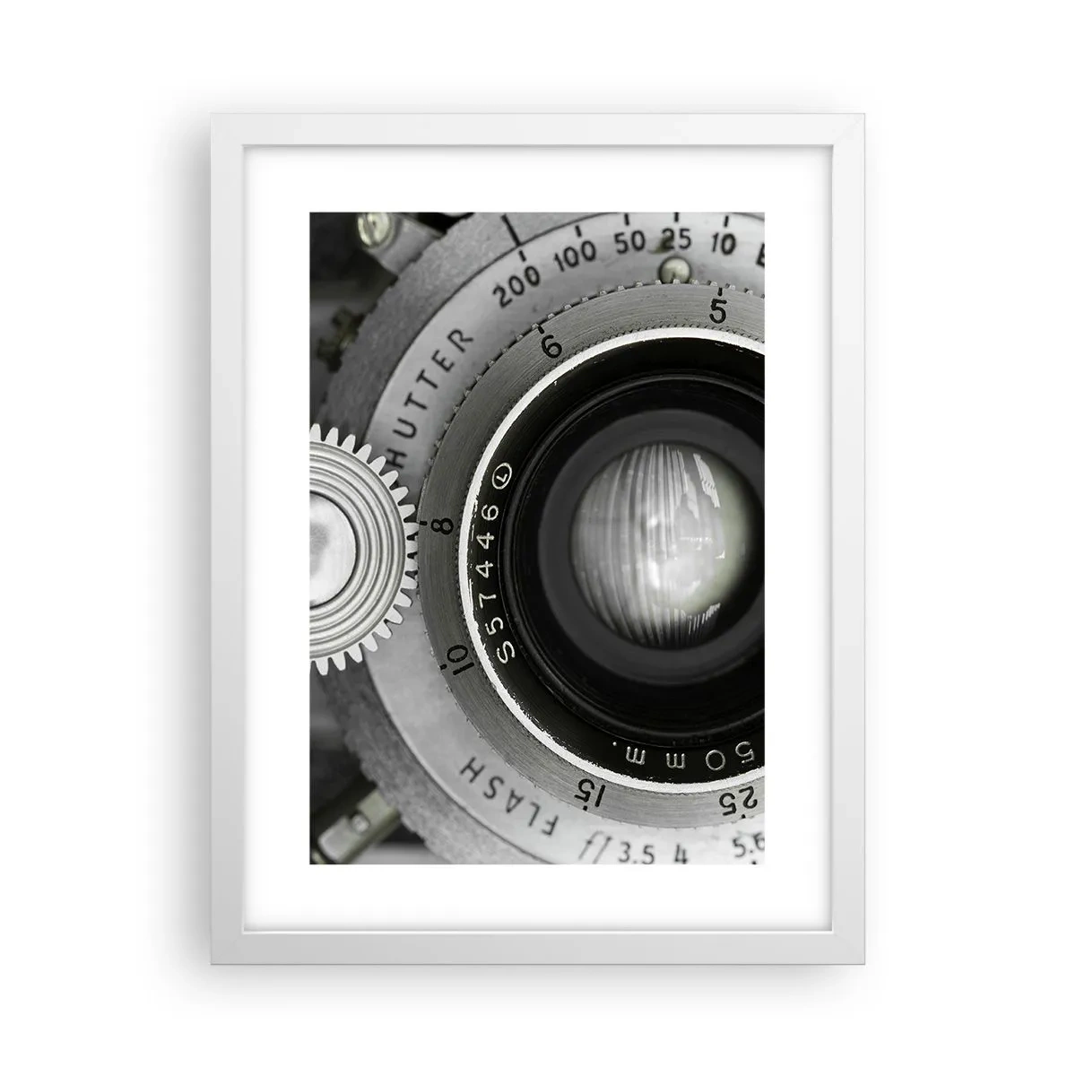 Pôster em moldura branca - Uma história sobre Hollywood - 30x40 cm