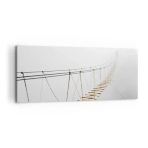 Quadro em tela - Para onde levará? - 100x40 cm