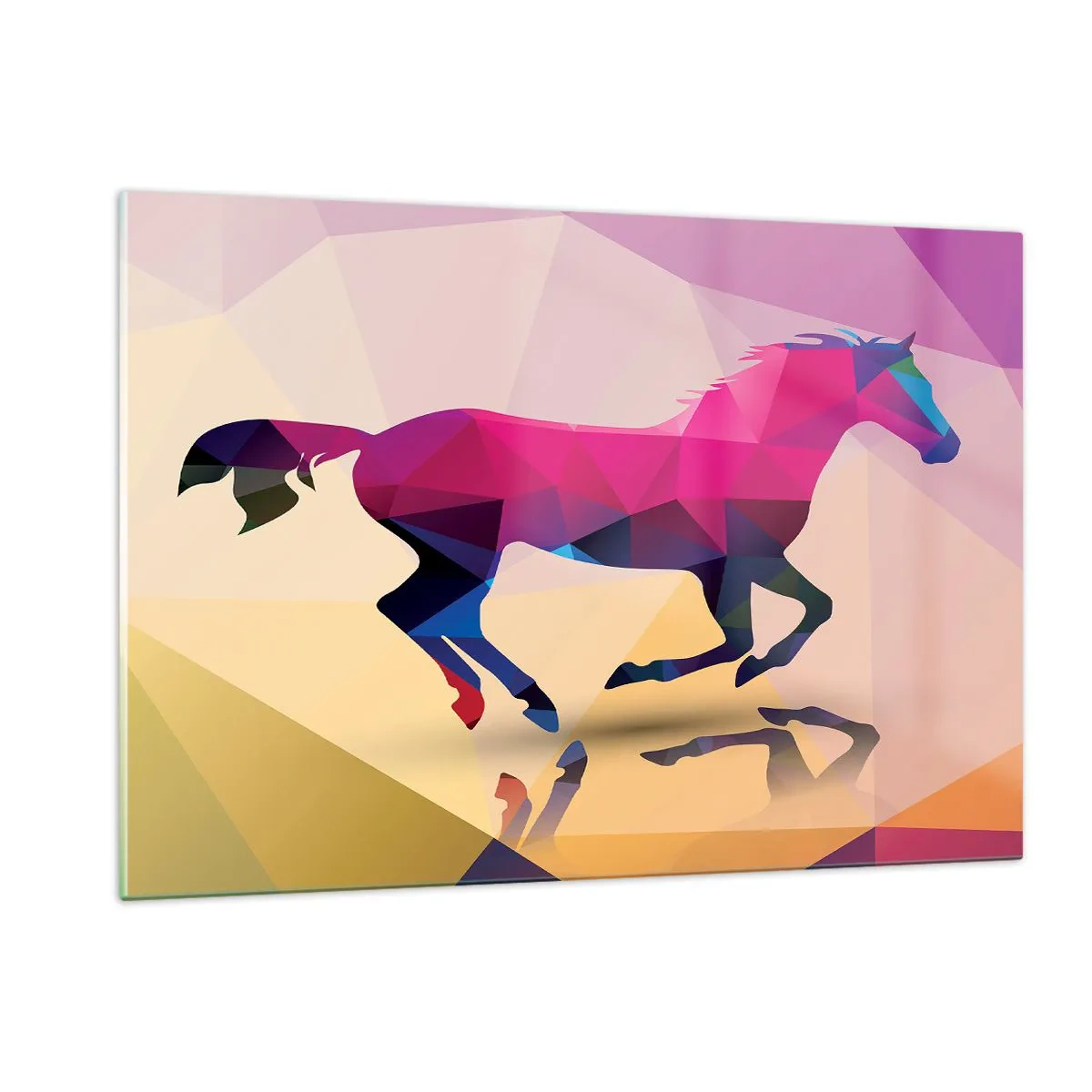 Quadro em vidro - O cubismo ainda vive - 120x80 cm