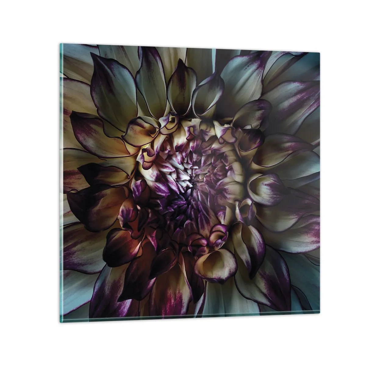 Quadro em vidro - O florescimento da juventude - 70x70 cm