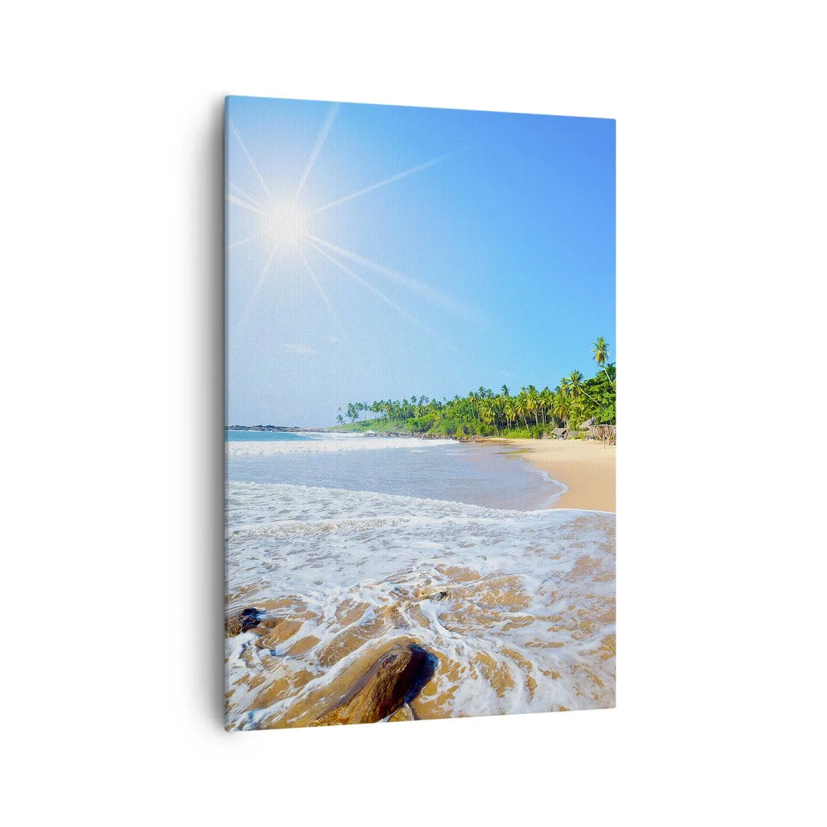 Quadro em tela - Um lugar exótico para si - 70x100 cm