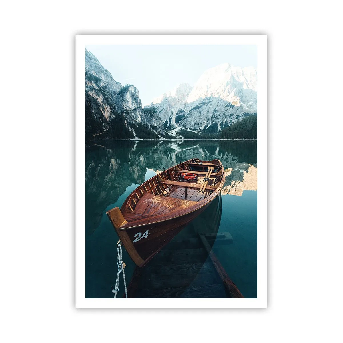 Pôster - Como em vidro pintado - 70x100 cm