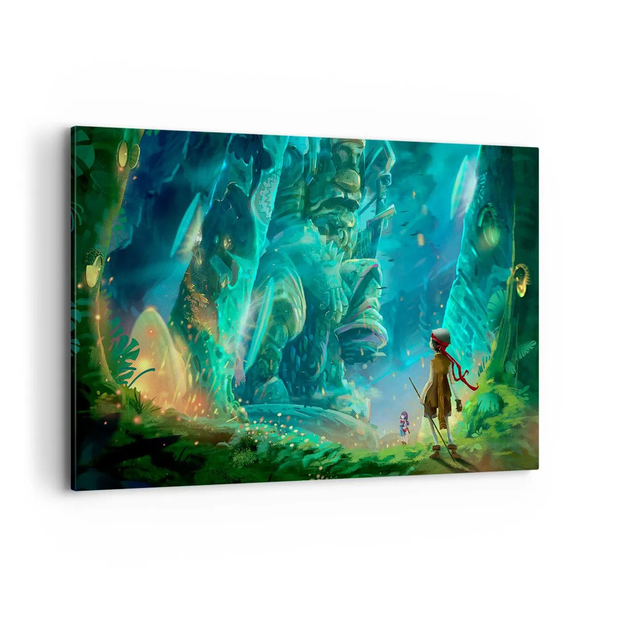 Quadro em tela - Do Grande Livro de Contos de Fadas - 120x80 cm