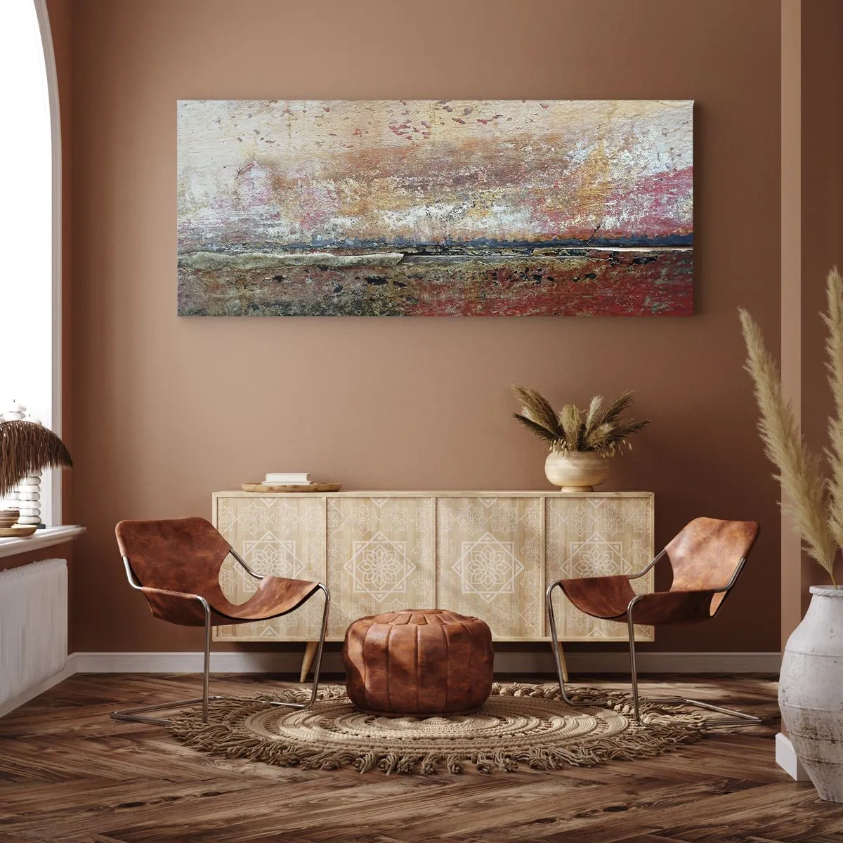Quadro em tela - Talvez seja o mar - 100x40 cm