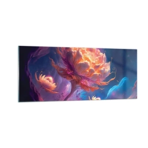 Quadro em vidro - Outro mundo - 100x40 cm