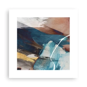 Pôster - Com elegância e energia - 30x30 cm