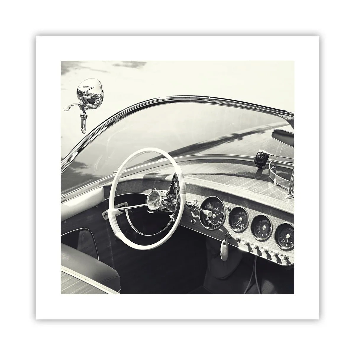 Pôster - Tempo para os ricos - 40x40 cm