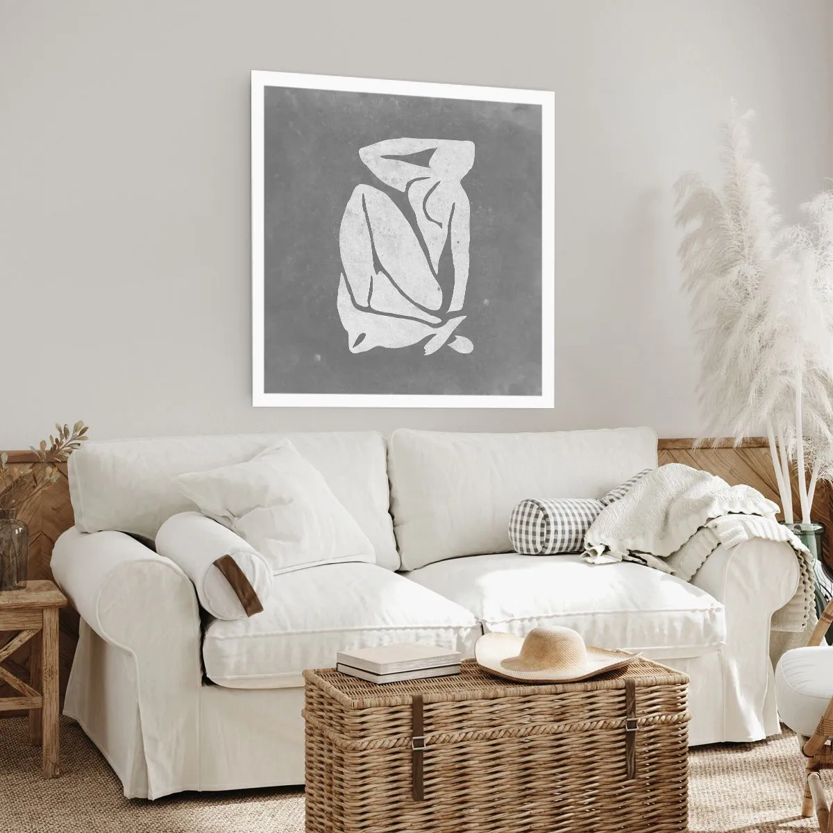 Pôster - Nos pensamentos - 40x40 cm