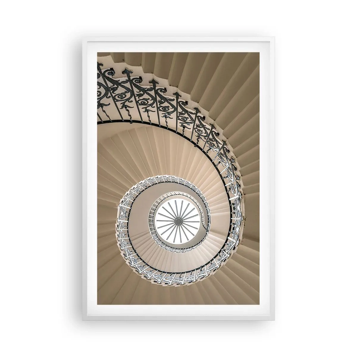 Pôster em moldura branca - Dentro da casca - 61x91 cm