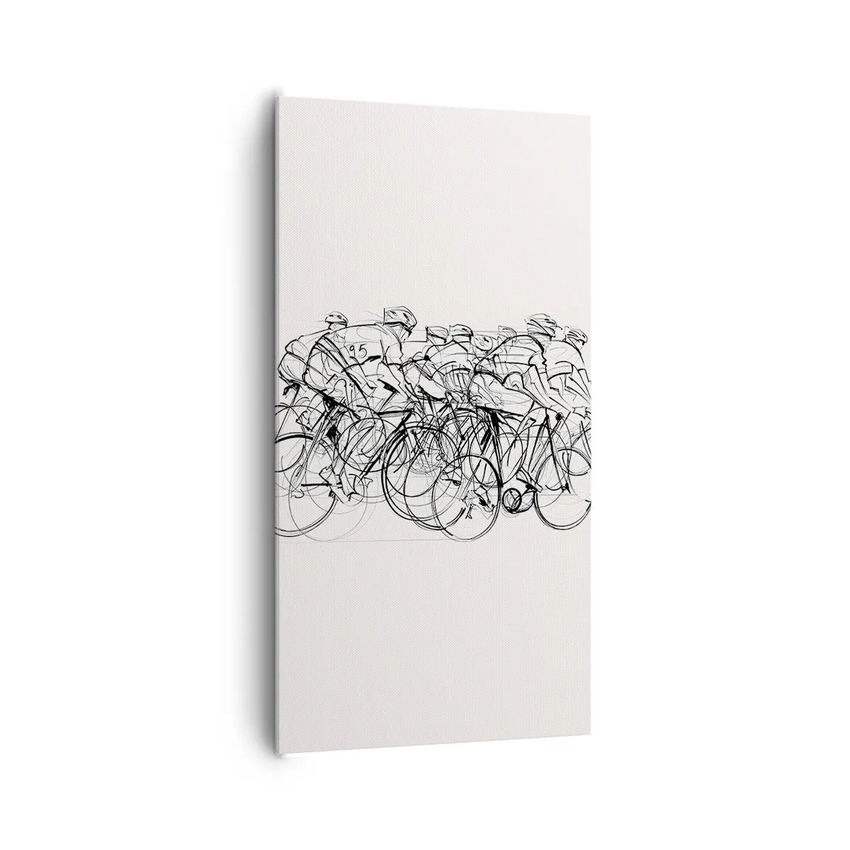 Quadro em tela - Juntos como uma equipa - 65x120 cm