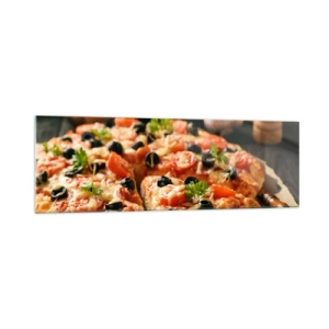 Quadro em vidro - Direto do forno - 160x50 cm