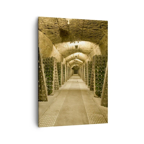 Quadro em tela - O nascimento do sabor - 50x70 cm