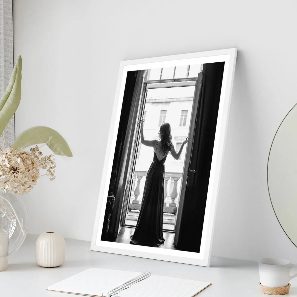 Pôster em moldura branca - Em grande estilo - 70x100 cm