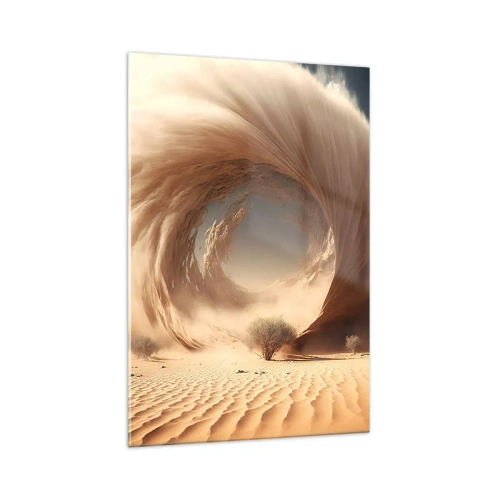 Quadro em vidro - Portal aberto - 70x100 cm