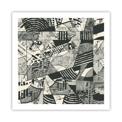 Pôster - A dinâmica do presente - 60x60 cm