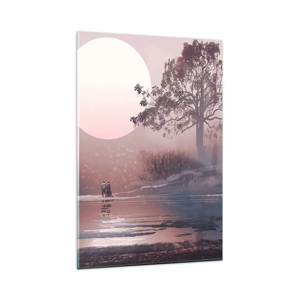 Quadro em vidro - Maravilhas da noite - 80x120 cm