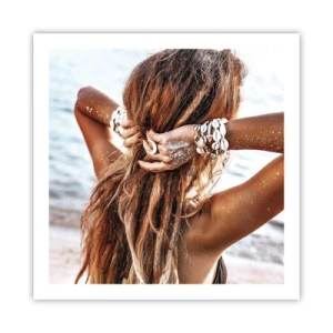 Pôster - Irmã da água e do sol - 60x60 cm