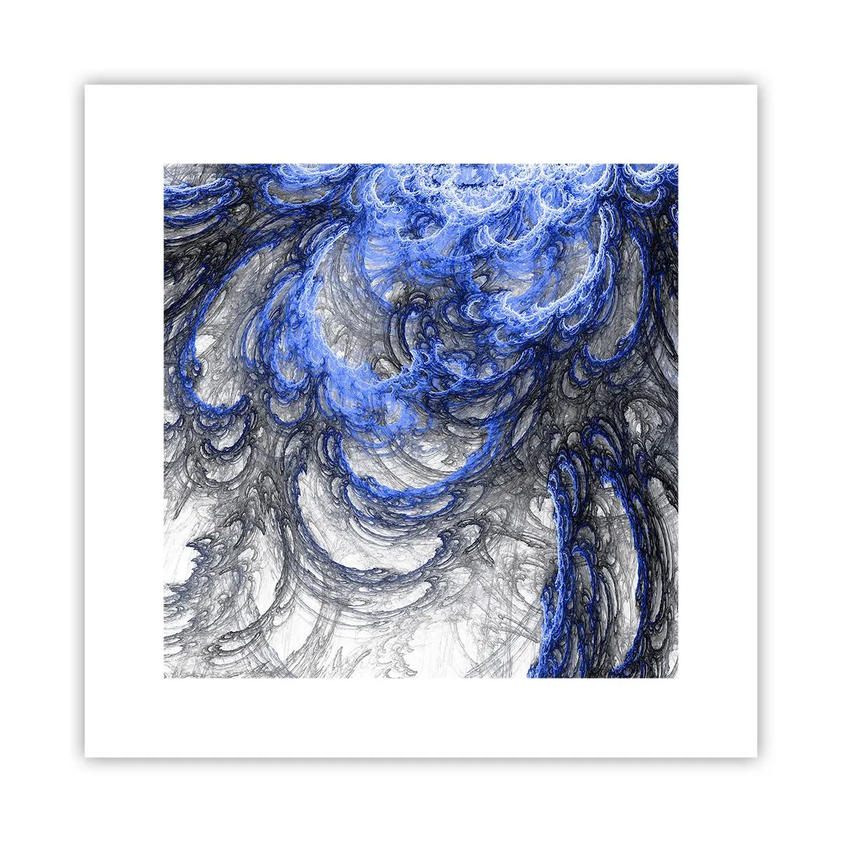 Pôster - O nascimento de uma onda - 30x30 cm
