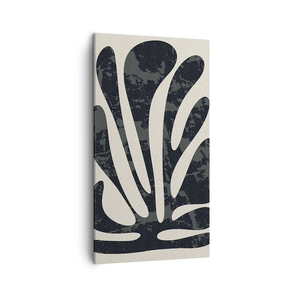 Quadro em tela - Abstração com vários dedos - 45x80 cm