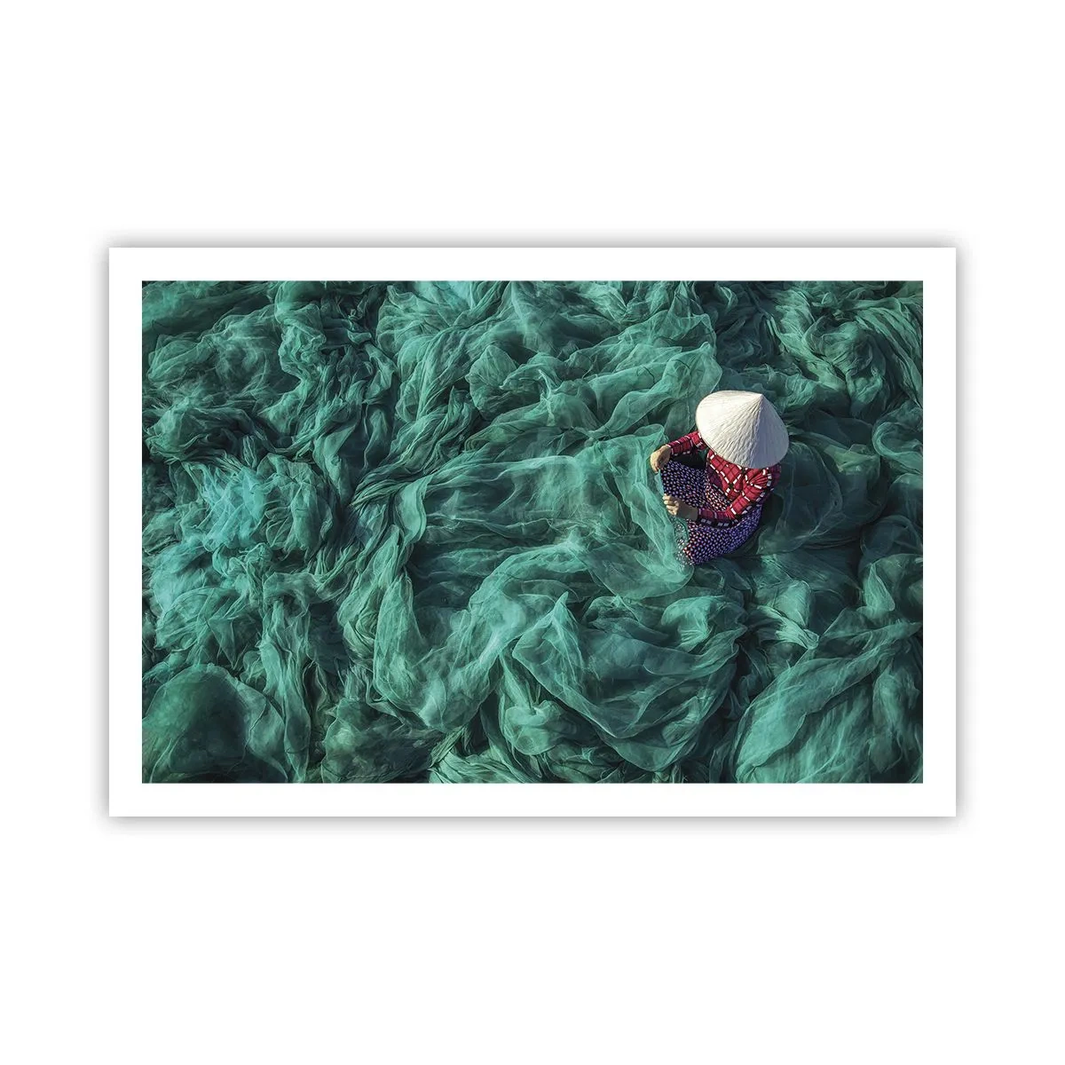 Pôster - Num mar de redes - 91x61 cm