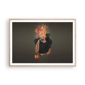 Pôster com moldura de carvalho claro - O feitiço da bruxa - 100x70 cm